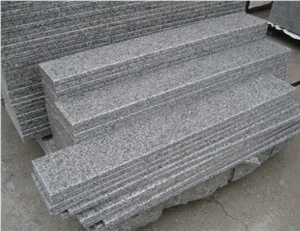 G603 Granite Interior Stairs And Steps, Grey Granite G603 Granite Interior Stairs And Steps, Grey Granite