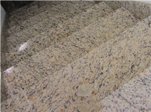 Giallo Santa Cecilia Granite Stairs  Brazil Granite Stairs