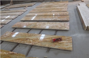 Indian Yellow Granite Imperial Gold Granite Stair Steps