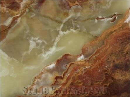 Iran Green Onyx Slabs