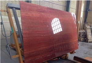 Iran Red Travertine (Red Soraya Travertine)
