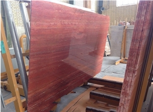 Iran Red Travertine (Red Soraya Travertine)