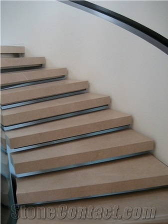 Limestone Block Steps Biancone Di Castellammare  Limestone