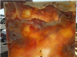 Multicolor Onyx Slabs & Tiles, Iran Yellow Onyx