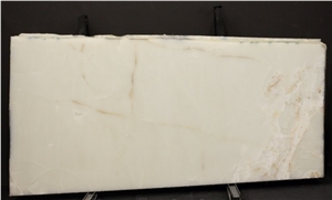 Onice Bianco Extra Slabs & Tiles, Iran White Onyx