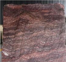 Revolution Wave Quartzite Slabs & Tiles, China Red Quartzite