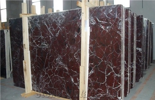 Rosso Levanto Marble Slabs, Turkey Red Marble