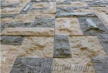 Split Surface Sinia Pearl & Milly Brown Pattern Limestone