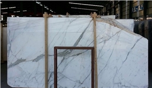 Staturaio White Marble Tile1.7Cm,2Cm Anais White Marble