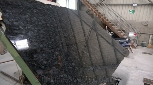 Volga Blue Granite Tiles & Slabs, Ukraine Blue Granite