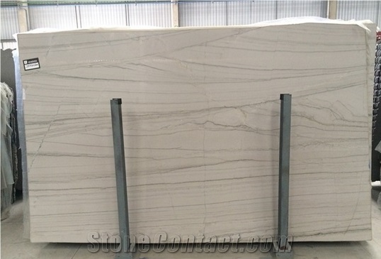 White Macaubas Quartzite Slabs, Brazil White Quartzite