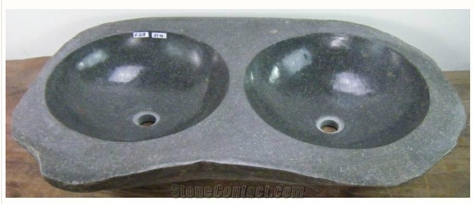 Riverstone Double Sinks