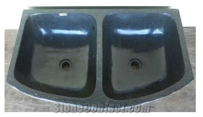Riverstone Double Sinks