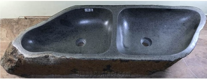 Riverstone Double Sinks