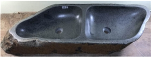 Riverstone Double Sinks