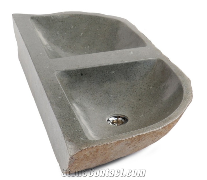 Riverstone Double Sinks