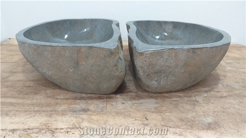 Riverstone  Sink, Twin Set Wash Basin