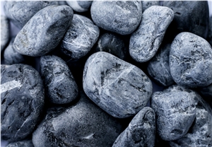 Pure/Tumbled Grey Pebble Stone For Landscaping
