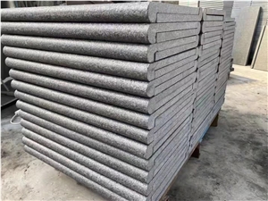 Black Basalt Pool Coping Deck Paver G684 Pool Tread Coping 