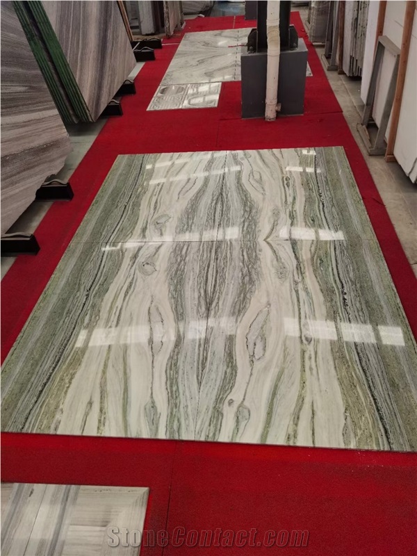 Grey Marble Floor Tile China Palissandro Bookmatch Wall Tile