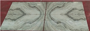 Grey Marble Floor Tile China Palissandro Bookmatch Wall Tile