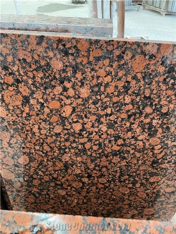 Imported Red Granite Slab Carmen Red Exotic Granite Slab