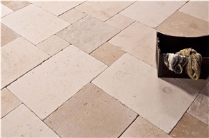 Limestone Terrace Floor Walkway Paver French Limestone Steps