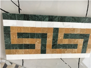 Marble Floor Trim Border Volakas Mosaic Border Decos Dome Marble Floor Trim Border Volakas Mosaic Border Decos Dome
