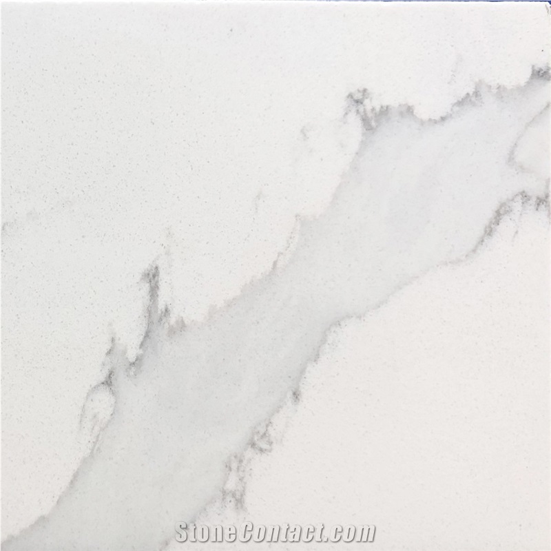 Calacatta Bianco Artificial Stone Slab