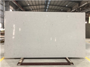 VG 2206 Artificial Carrara Quartz Stone Slab Calacatta