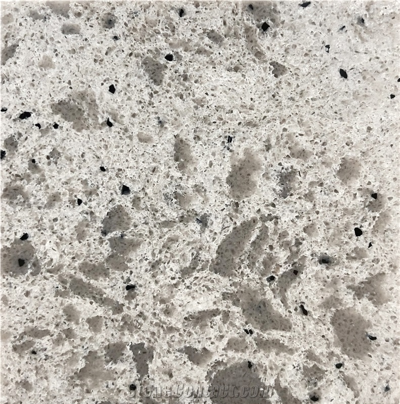 VG 2402 Artificial Carrara Quartz Stone Slab Calacatta