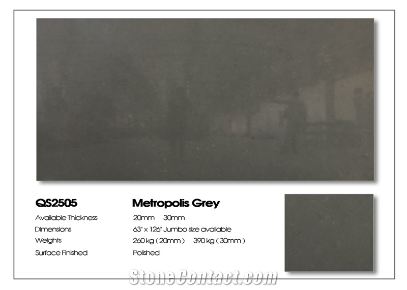 VG 2505 Artificial Carrara Quartz Stone Slab Calacatta