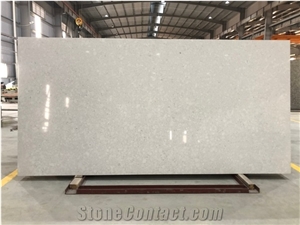 VG 2601 Bianco River Artificial Quartz Stone Slab 