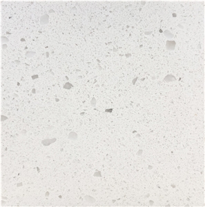 VG 3211 Iced White Quartz Stone Slab