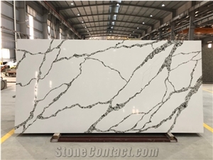 VG1303 Calacatta Milano Artificial Quartz Stone Slab  