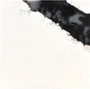 VG1503 Calacatta Black Vein Quartz Slabs,Artificial Marble Slabs