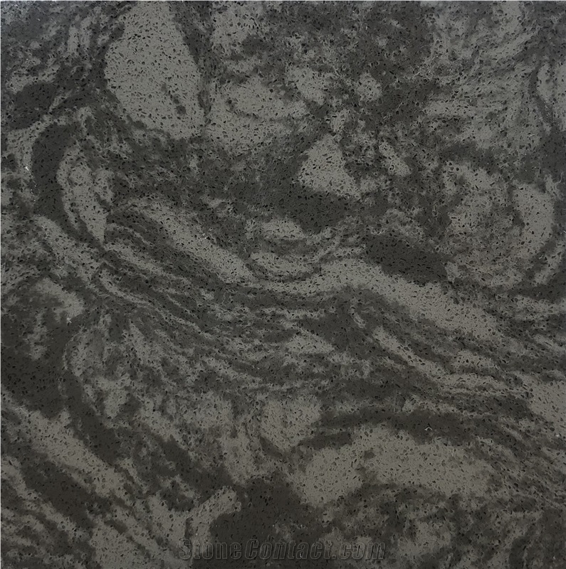 VG2102 Marbella Storm Quartz Slabs,Artificial Stone Slabs