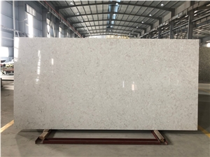 VG2107 Fantasy Pearlato Quartz Stone Slabs