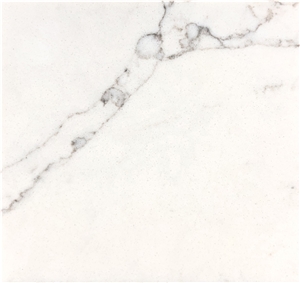 VG2403 Artificial Carrara Quartz Stone Slab Calacatta
