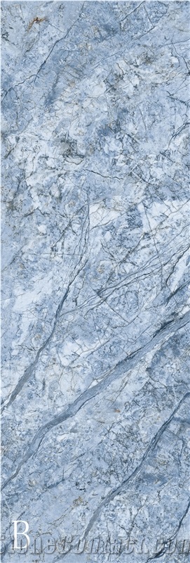 Bluish Lake Sintered Stone Slab