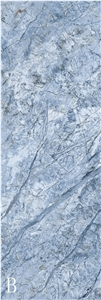 Bluish Lake Sintered Stone Slab