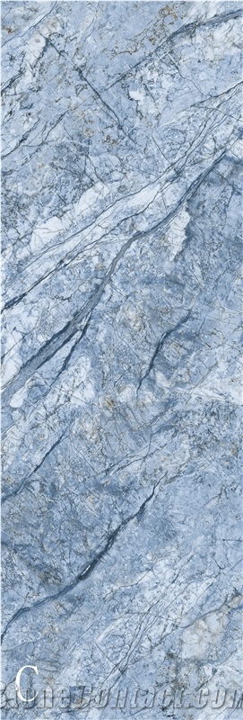 Bluish Lake Sintered Stone Slab