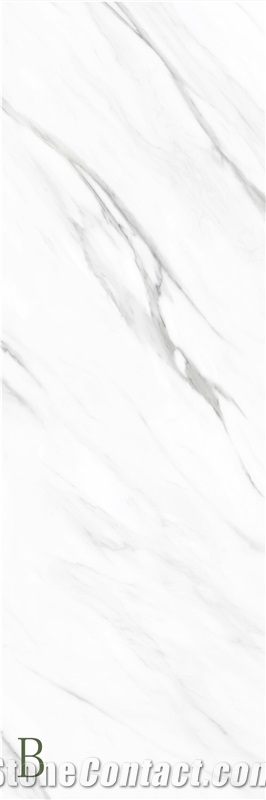 Calacatta White Sintered Stone Slab