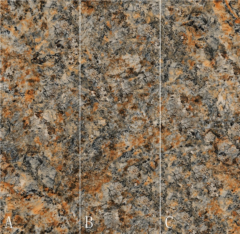 Crystal Brown Sintered Stone Slab