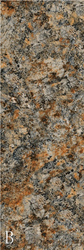 Crystal Brown Sintered Stone Slab