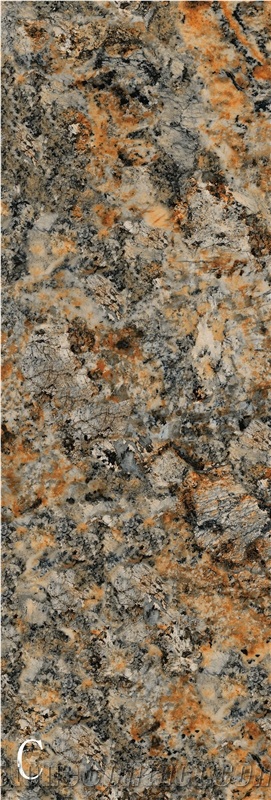 Crystal Brown Sintered Stone Slab