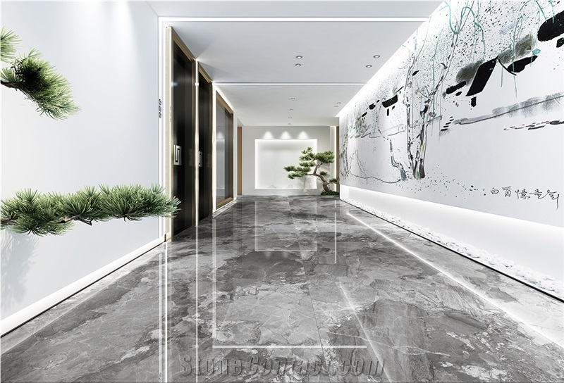 Elvin Grey Sintered Stone Slab