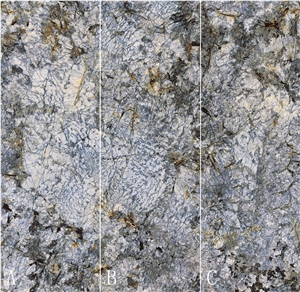 Glazed Blue Sintered Stone Slab