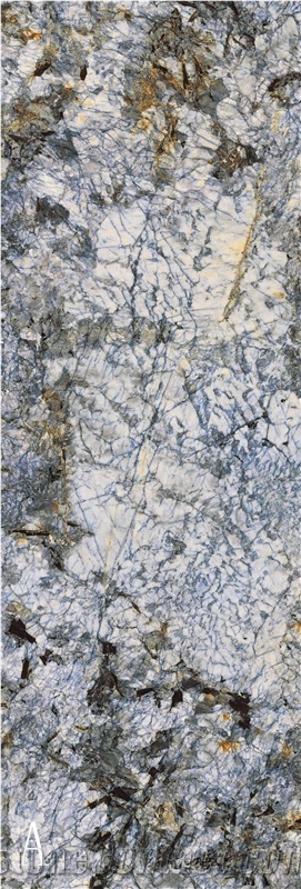 Glazed Blue Sintered Stone Slab