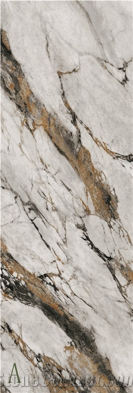 Gorgeous Light Sintered Stone Slab